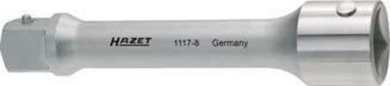 Hazet 1-Inch 200 mm Extension - Silver
