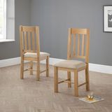 Julian Bowen Hereford eetkamerstoelen (set van 2)