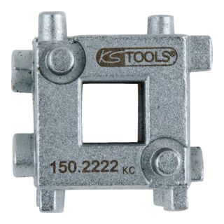 KS Tools universeel remzuiger terugstelblokje, 3/8" - 1 stuk