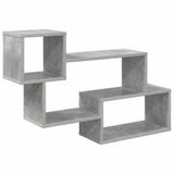 vidaXL Zwevende plank Muurmontage Betongrijs 87 x 20 x 55 cm