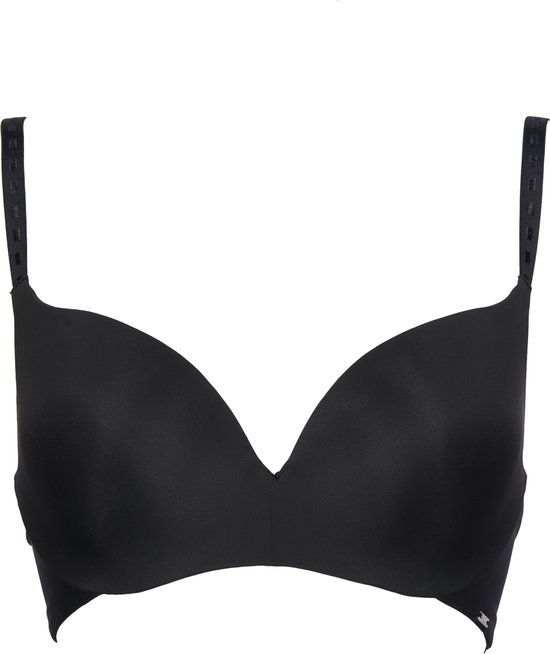 After Eden Shirley Recycled Voorgevormde Beugel BH - Zwart - 80G