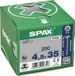Spax Spaanplaatschroef Verzinkt PK 4.5 x 35 (200)