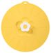 Merkloos Housse anti-fuite pour fleurs, couvercle de pot de cuisson résistant à la chaleur, cuisine, jaune, 20 cm