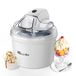 IJsmaker, KECOOLKE IJsmaker, ijsmachine, elektrische ijsmachine Soft Serve Homemade 1,5 L Frozen Yogurt, Sorbet, Gelato