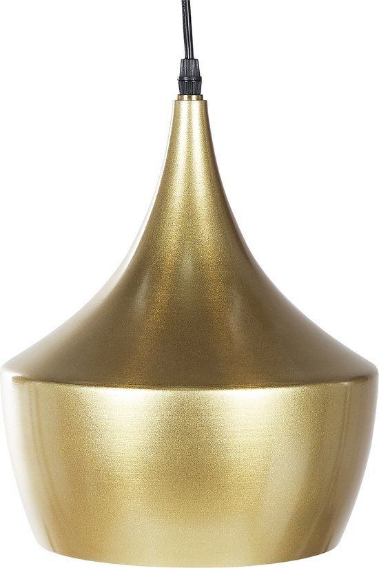 Beliani fraser - hanglamp-goud-staal