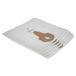 vhbw 5x Staubbeutel kompatibel mit Kärcher WD 3300 / WD3300, WD 3200 / WD3200 Staubsauger - 45cm x 30cm Weiß