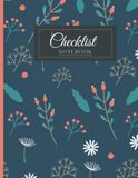 Checklist Notebook Simple To-do Lists: Daily Checklist notebook for work, business and habits 8.5 \"x 11\"
