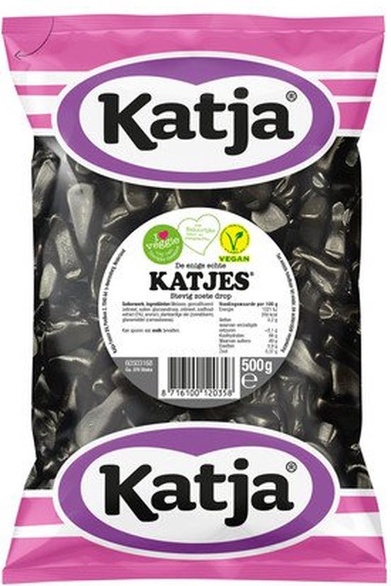 Katja Katjesdrop zakje 500 G