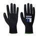 Portwest A635 Eco-Snijbestendige Handschoen Gauge 13 Gebreide Voering Bouw | Zwart, 2XL