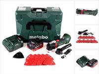 Metabo MT 18 LTX snoerloze multitool 18V (613021840) OIS/Starlock-compatibel + 1x accu 5,5Ah + lader + koffer
