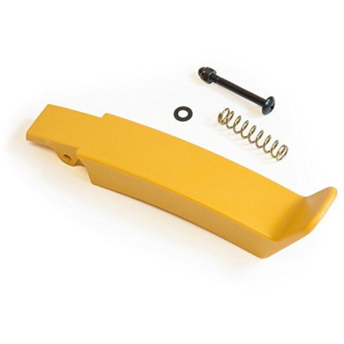 Burley Unisex - Volwassenen Solstice vouwknop stuur, geel, One Size