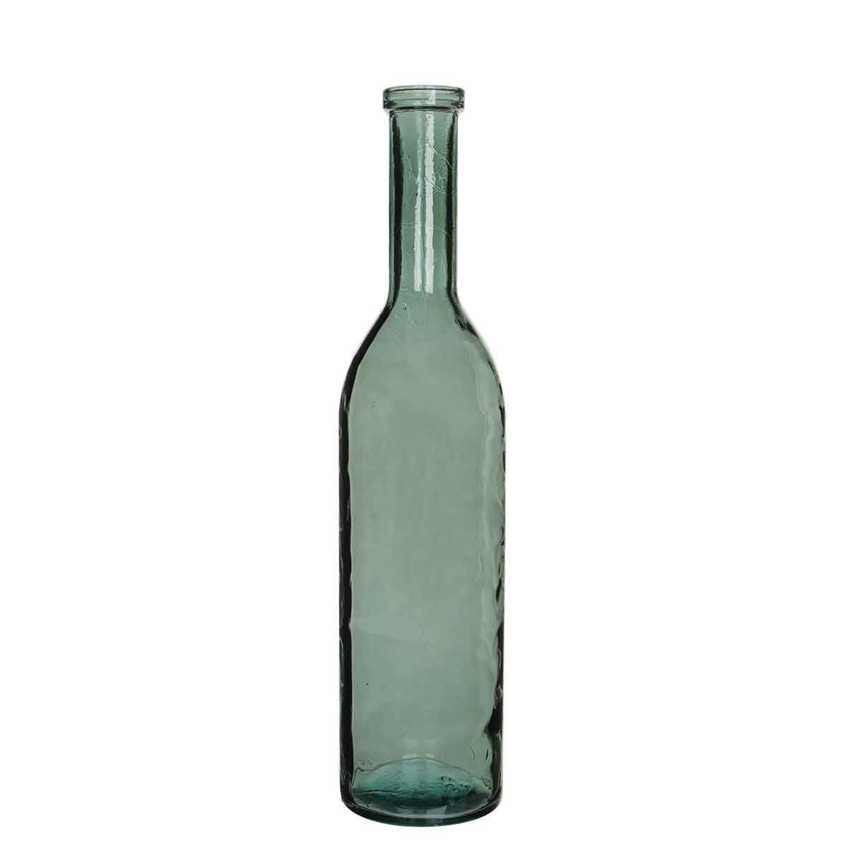 Mica Decorations fles rioja glas 75 cm grijs