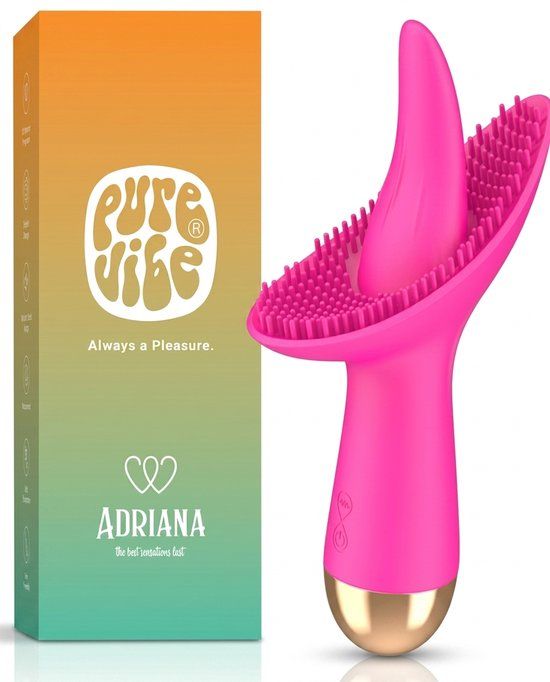 PureVibe® Adriana Clitoris Vibrator - Roze