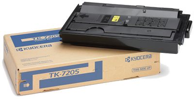 Kyocera TK-7205 Toner Cartridge - Black - Original - 35000 Pages - 1 Pack