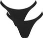 Sloggi Women GO Casual Tiny Tanga (2-pack) - Dames Slip - Zwart
