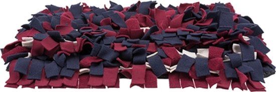 Trixie Activity Snuffelmat voor Honden - Blauw Rood Wit - 50 x 34 cm