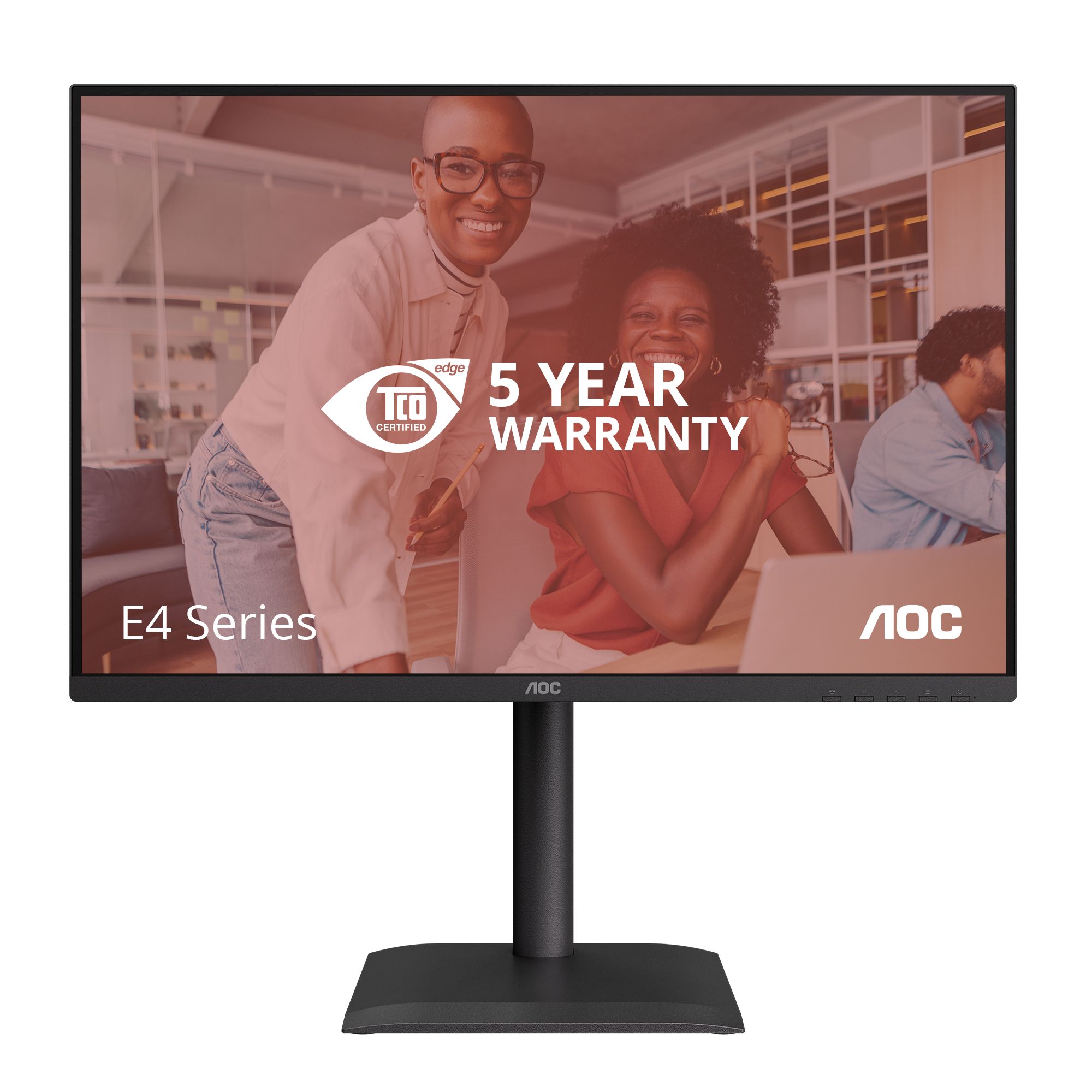 AOC X24E4U computer monitor 61 cm (24") 1920 x 1200 Pixels Full HD LED Zwart