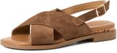 Tamaris - Dames - Sandalen - Bruin - Maat 37