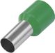 Vogt Verbindungstechnik 470712 Adereindhulzen 6 mm² Deels geïsoleerd Groen 100 stuk(s)