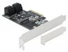 Delock 90396 carte d'interface/adaptateur Interne M.2, SATA PCIe