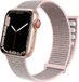 Strap-it bandje geschikt voor Apple Watch nylon loop bandje - roze - Maat: 42 - 44 - 45 - 49mm