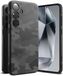 Ringke Onyx Design | Hoesje Geschikt voor Samsung Galaxy S24 | Back Cover Flexibel TPU | Militaire Standaard | Camo Design Zwart