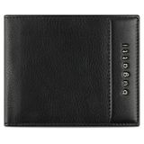 Bugatti Nome Portemonnee RFID-bescherming Leer 11 cm - Jongens - Horizontaal - schwarz
