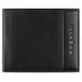 Bugatti Nome Portemonnee RFID-bescherming Leer 11 cm - Jongens - Horizontaal - schwarz