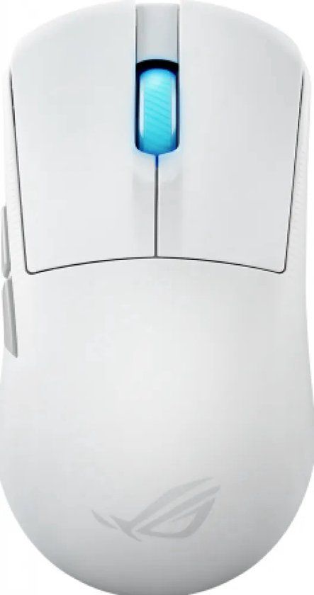 ASUS ROG Harpe Ace Mini Wit - Muis - Draadloos & Bedraad - Optisch - 42000 DPI - Wit