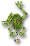 Enesco Wandklok, hars, groen, 28,5 x 1,1 cm