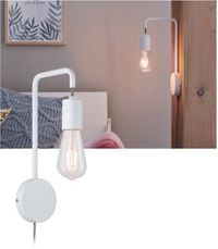 Paulmann 798.11 Wandlamp - Wit - E27 - 40W - Metaal