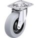 Blickle LE-POES 125KA-SG Plaatstalen zwenkwiel Wieldiameter: 125 mm Draagvermogen (max.): 150 kg 1 stuk(s)