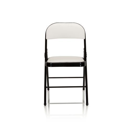 HJH OFFICE Vergaderstoel Tudela - Kunstleer - Wit