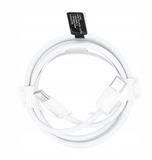 Merkloos USB-C naar USB-C Kabel 3.0 PD 30W Wit 1 Meter