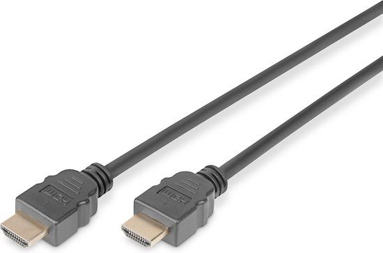 Digitus DK-330113-030-S HDMI kabel 3 m Zwart