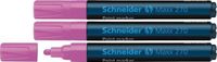 Schneider Schrijfwaren Schneider lakmarker - Maxx 270 - lijnbreedte 1-3 mm - roze - 3 stuks