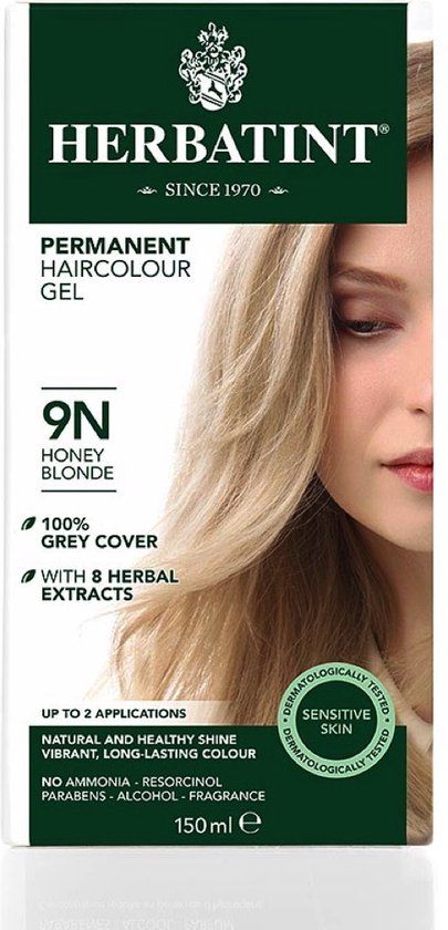 Herbatint 9N Honing Blond - Permanente Haarkleuring - 150 ml