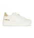Michael Kors Dottie Leren Slippers (41), Wit, Veters, Casual