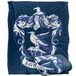 HARRY POTTER Silky Touch superzachte plaid 152 x 127 cm