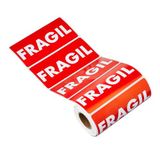 Dohe - Verpakking met 200 zelfklevende etiketten voor verzending - afmetingen: 10 x 5 cm - kantoormateriaal
