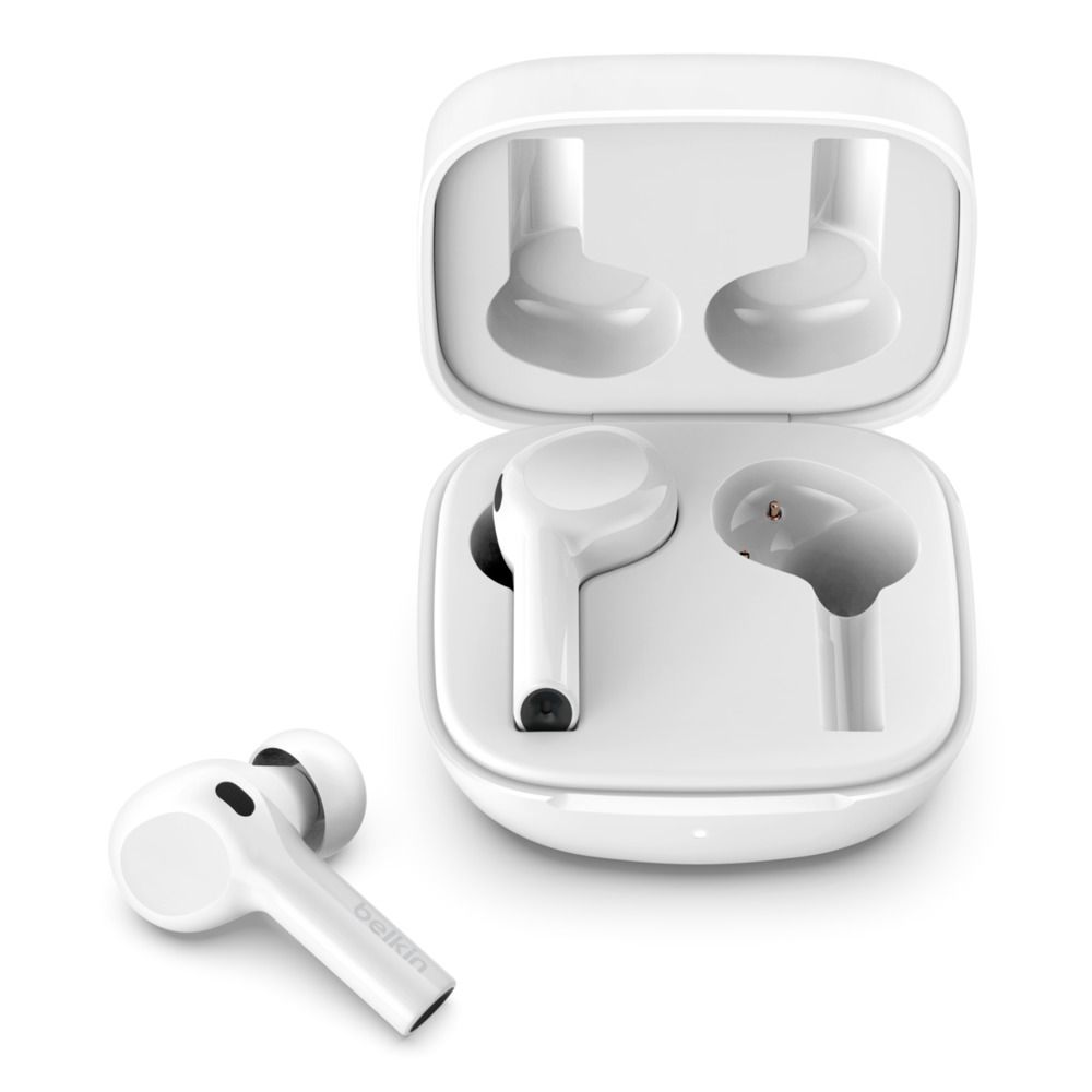 Belkin SoundForm Pro True Wireless Earbuds - White