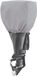 Buitenboordmotor Mercury Buitenboordmotorhoes 600D Heavy Duty Waterdichte Trailerkaphoes Universeel voor Mercury Yamaha Suzuki Evinrude Grijs