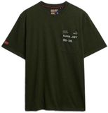 Superdry Utility T-shirt Heren M Surplus Goods Olive Green