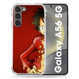 Cokitec Samsung Galaxy A56 5G Manga One Piece Luffy Versterkte hoes