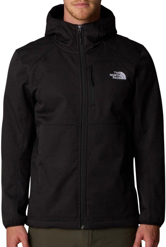 The North Face Quest Hooded Softshell Jas Heren Zwart Maat S