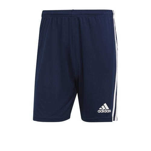 Adidas Performance Squadra 21 voetbalshort donkerblauw/wit