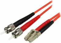 StarTech 5 m multimode 50/125 duplex glasvezelpatchkabel LC – ST
