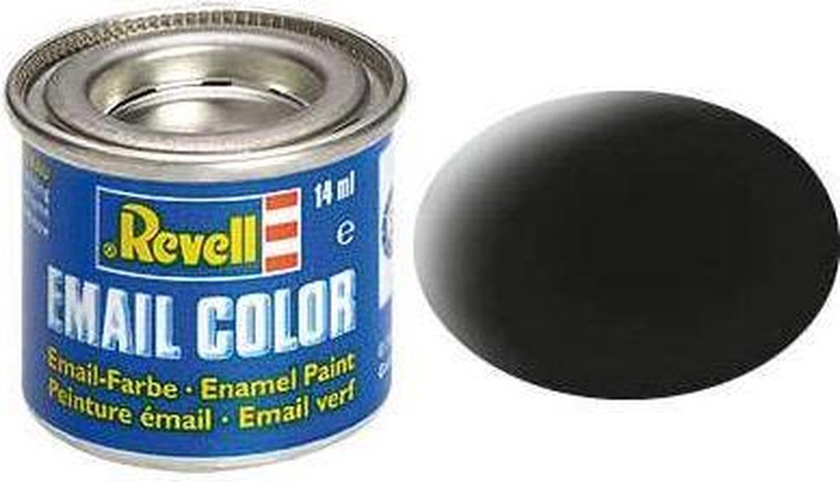 Revell Zwart mat 14 ml.
