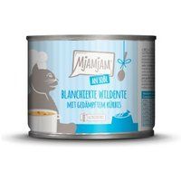 MjAMjAM Wet Food Cat Adult Poached in Sauce Wild Duck and Pumpkin 6x185 g