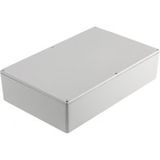 Rs Pro - Boîtier en fonte d'aluminium, 275 x 175 x 65,5 mm, gris, blindé (prix pour 1)